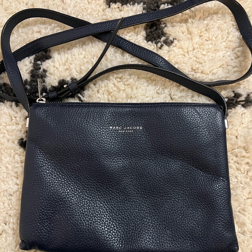 Marc Jacobs Navy Blue Handbag Purse